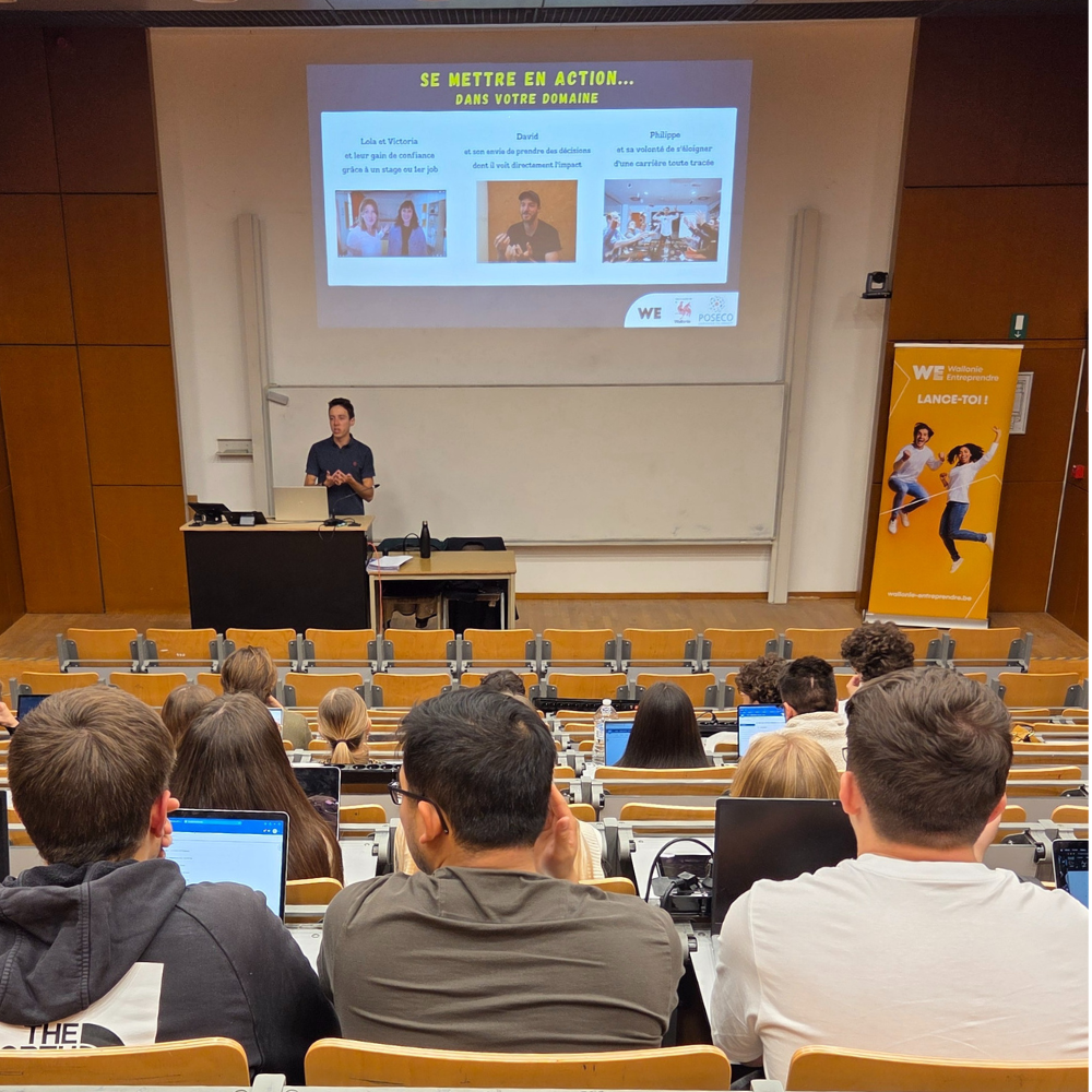 Animation Action ! dans un auditoire.